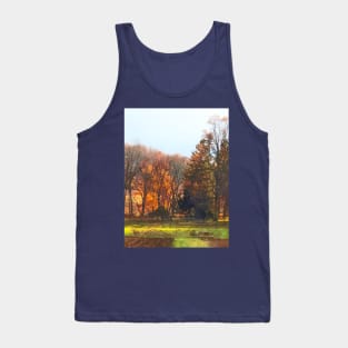 Farms - Autumn Farm With Harrow Tank Top